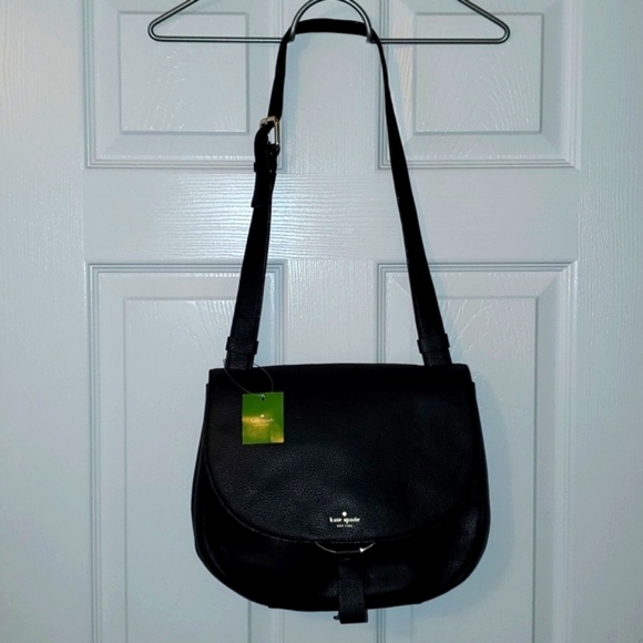 NWT Kate Spade New York Anikka Clarke Street Black Shoulder Bag Purse - Picture 1 of 12